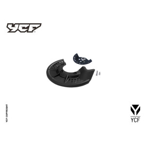 Protezione paradisco anteriore NERO | ricambio freni per minibike e...