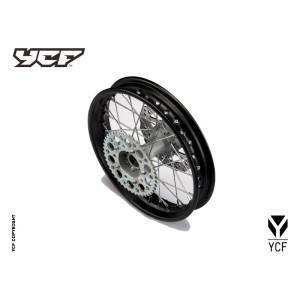 Ruota completa 1,85X14', 2025 in acciaio rinforzato, asse 15, con m...