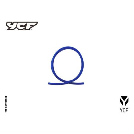 Tubo benzina 100cm BLU