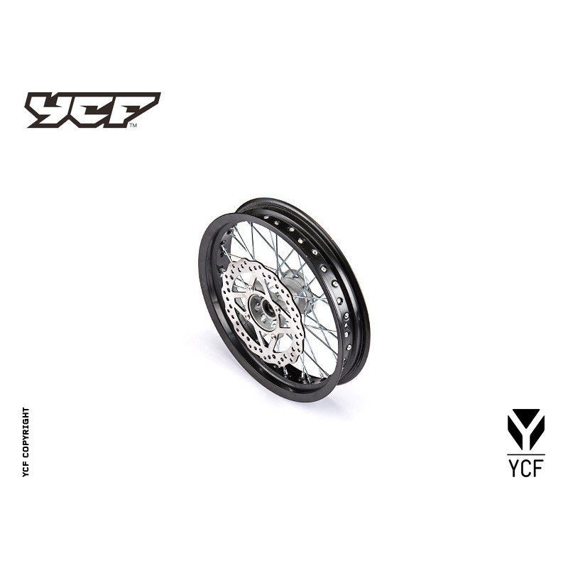 Ruota completa in acciaio anteriore 1.4×12' per START88SE 2020 | ru...