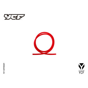 Tubo benzina 100cm ROSSO