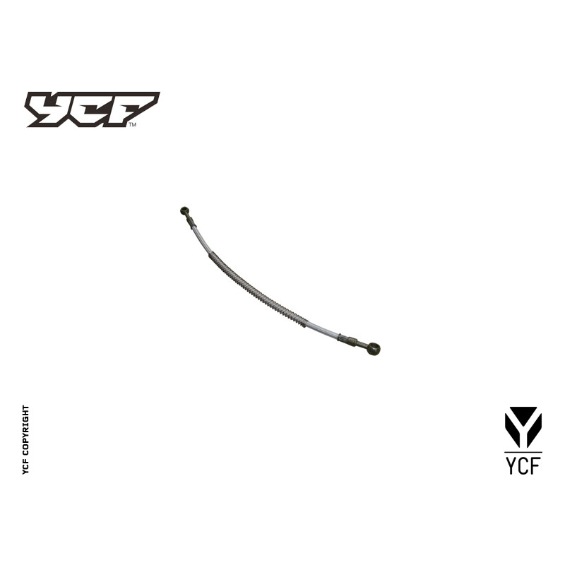 Tubo radiatore ingresso L-395mm            f10