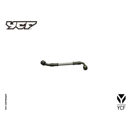 Tubo radiatore uscita L-495mm  f10/8