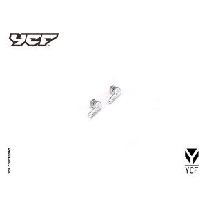 Valvola in alluminio 90 gradi SILVER