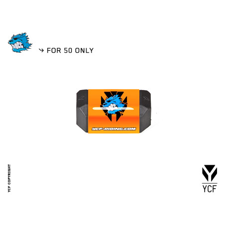 YCF Protezione manubrio L-126mm 50cc 2013 Arancione