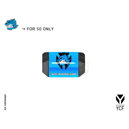 YCF Protezione manubrio L-126mm 50cc 2013 Blu