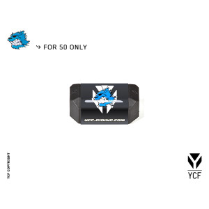 YCF Protezione manubrio L-126mm 50cc 2013 Nero