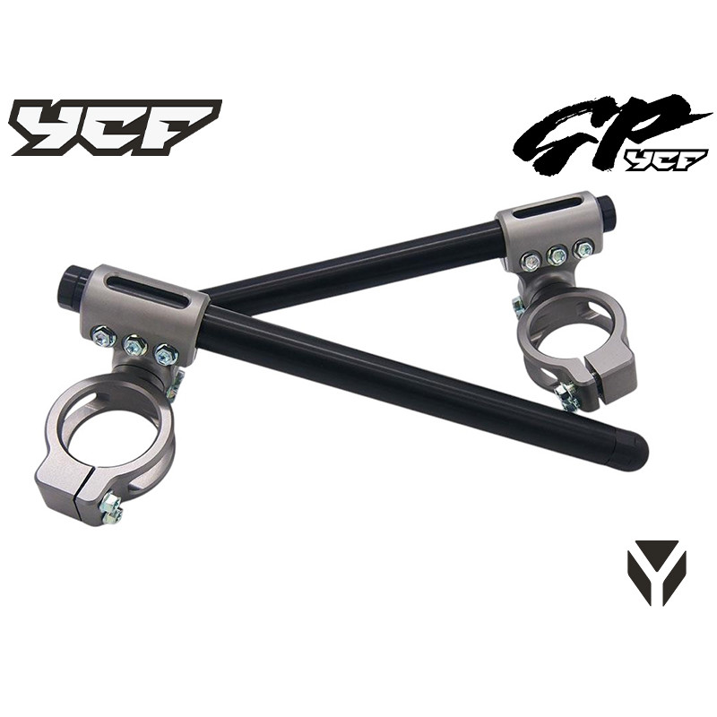 Semi manubri Minigp regolabili d. 45 | Comando sterzo Minigp