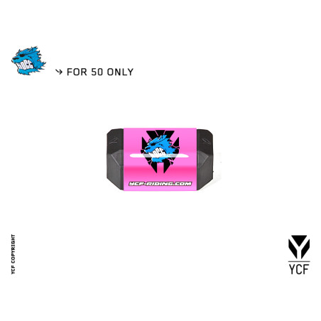 YCF Protezione manubrio L-126mm 50cc 2013 Rosa