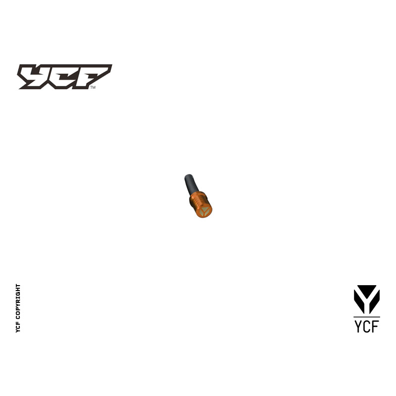 Sfiato serbatoio anodizzato ARANCIONE | serbatoio e componenti alim...