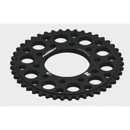 Coppia pedane in acciaio