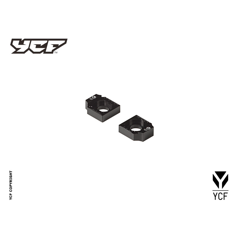 Coppia Tendicatena CNC NERO