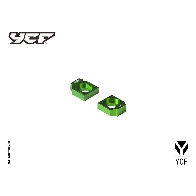 Coppia Tendicatena CNC VERDE