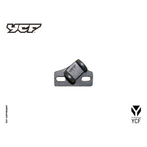 Supporto pedana destro  SPI/SPII/SPIII BLACK | ricambio telaio per...