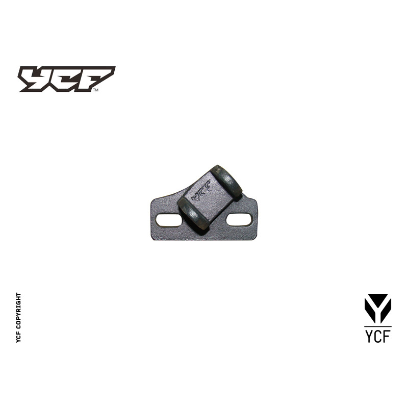 Supporto pedana destro  SPI/SPII/SPIII BLACK | ricambio telaio per...