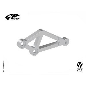 Supporto pedana sinistra alluminio MINIGP | Ricambio tecnico Minigp