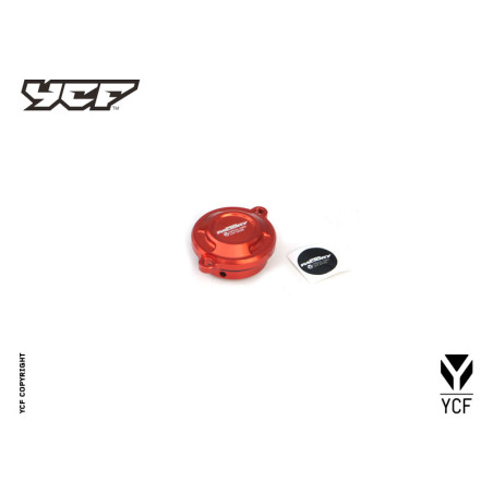 Cover filtro olio per 150 CRF/KLX - ARANCIONE