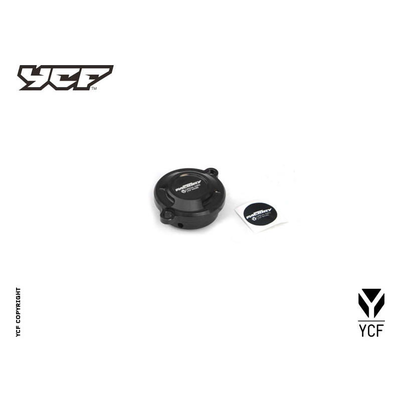 Cover filtro olio per 150 CRF/KLX - NERO