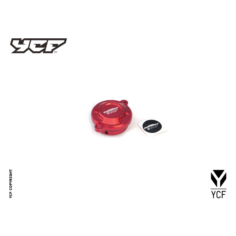 Cover filtro olio per 150 CRF/KLX - ROSSO