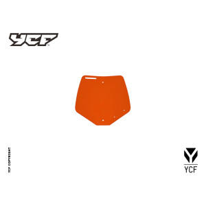 Tabella portanumero anteriore 88 2007/2013 ARANCIONE | plastiche e...