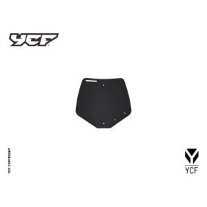 Tabella portanumero anteriore 88 2007/2013 NERO | plastiche e acces...