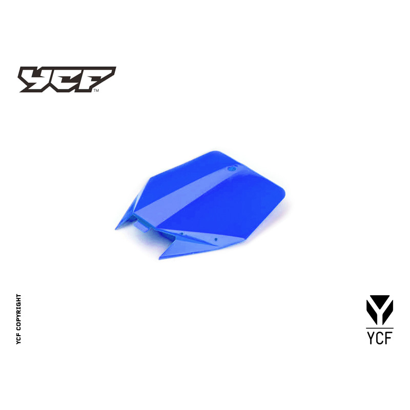 Tabella portanumero anteriore YCF- BLU | plastiche e accessori este...