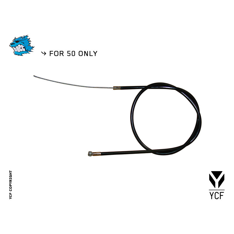 Cavo freno posteriore YCF50 1050mm | comandi manubrio e leve per mi...
