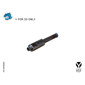 Tagliafiamma YCF50 | impianto di scarico per minibike e pitbike