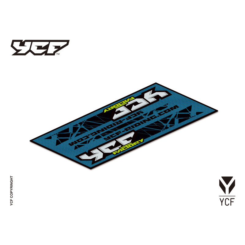 Tappeto YCF antiolio 180*80 2022 | Materiale espositivo YCF