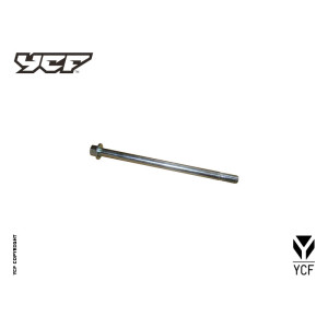 Asse ruota posteriore L 215mm diam 15 forato per modelli SM compreso dado M6