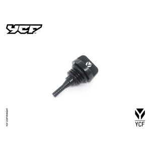 Asticella olio corta alluminio - NERO