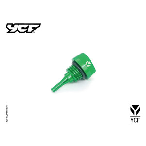 Asticella olio corta alluminio - VERDE