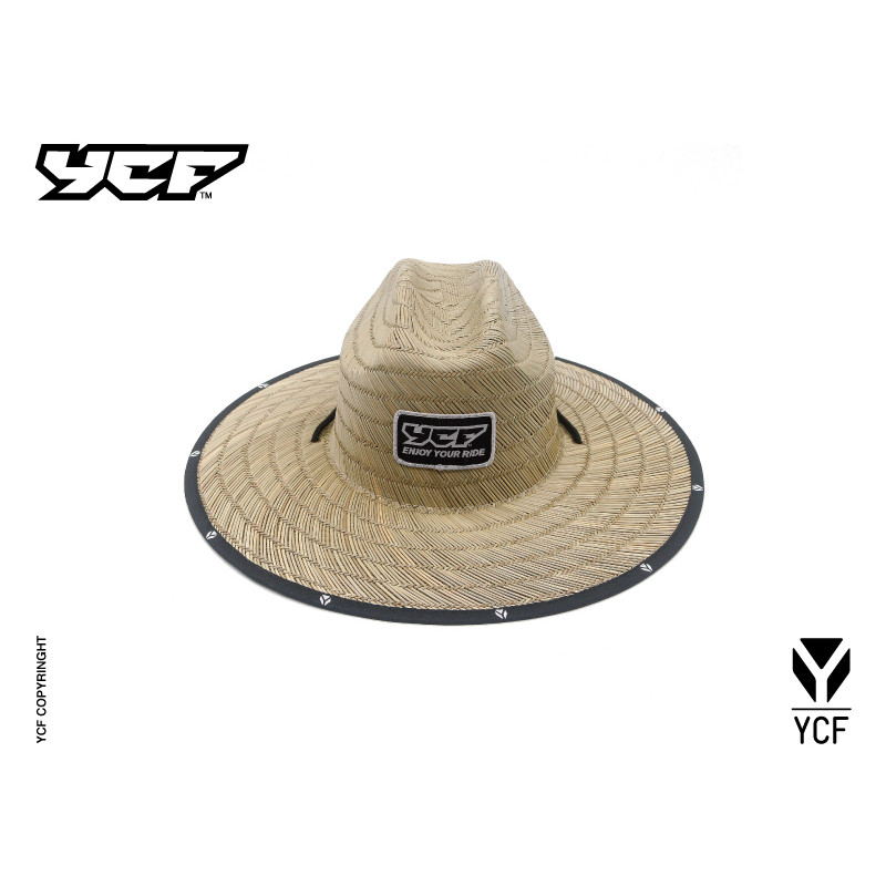 Cappellino YCF di paglia