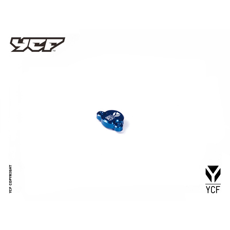 Tappo pompa freno posteriore in alluminio CNC- BLUPer Pilot, Factor...