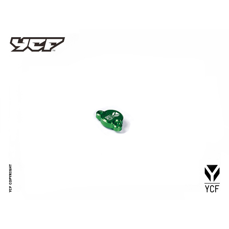 Tappo pompa freno posteriore in alluminio CNC- VERDEPer Pilot, Fact...