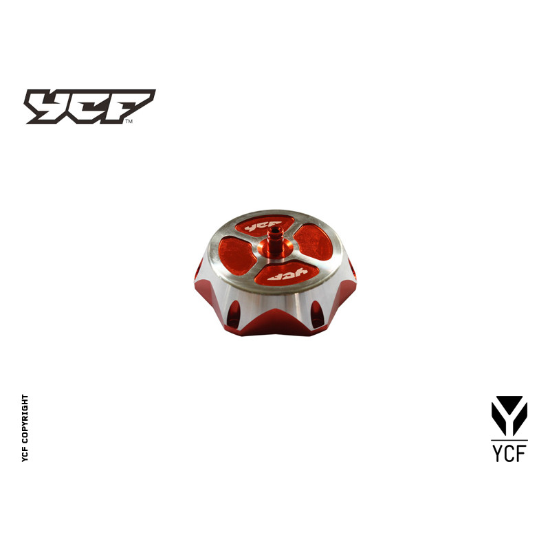 Tappo serbatoio CNC anodizzato - ARANCIONE | serbatoio e componenti...