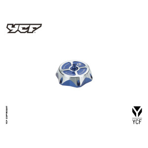 Tappo serbatoio CNC anodizzato - BLU | serbatoio e componenti alime...