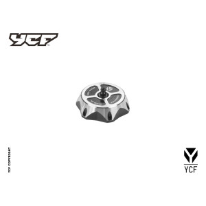 Tappo serbatoio CNC anodizzato - NERO | serbatoio e componenti alim...