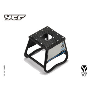 Cavalletto moto per 50/88 H. 32cm in acciao - NERO