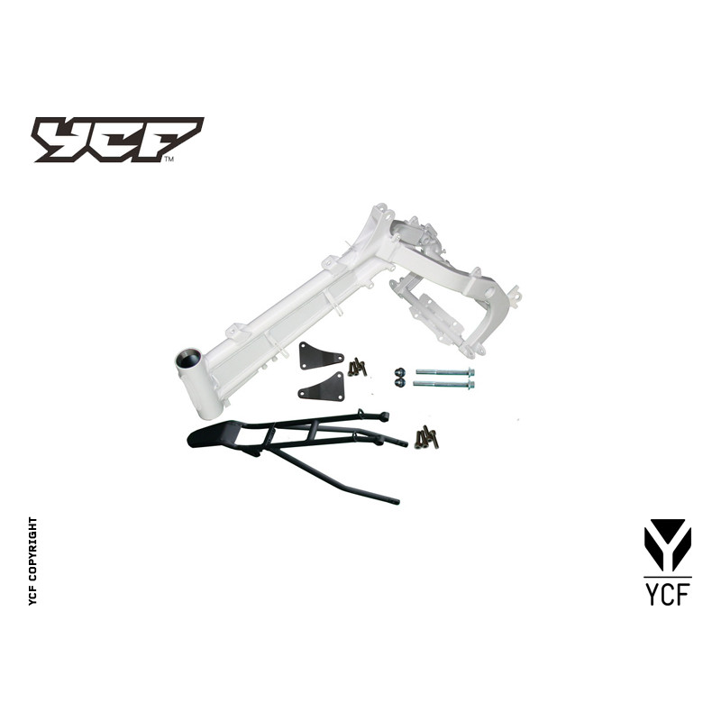 Telaio completo PILOT F125 BIANCO / SUPPORTI NERI 2014 | ricambio t...