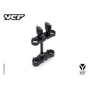 Tripla piastra completa 48/48, interasse 160mm riser regolabili NER...