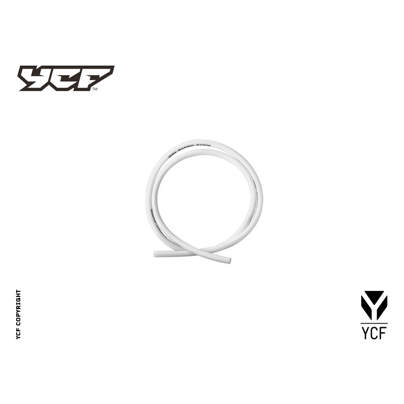 Tubo benzina 100cm BIANCO | ricambio alimentazione benzina