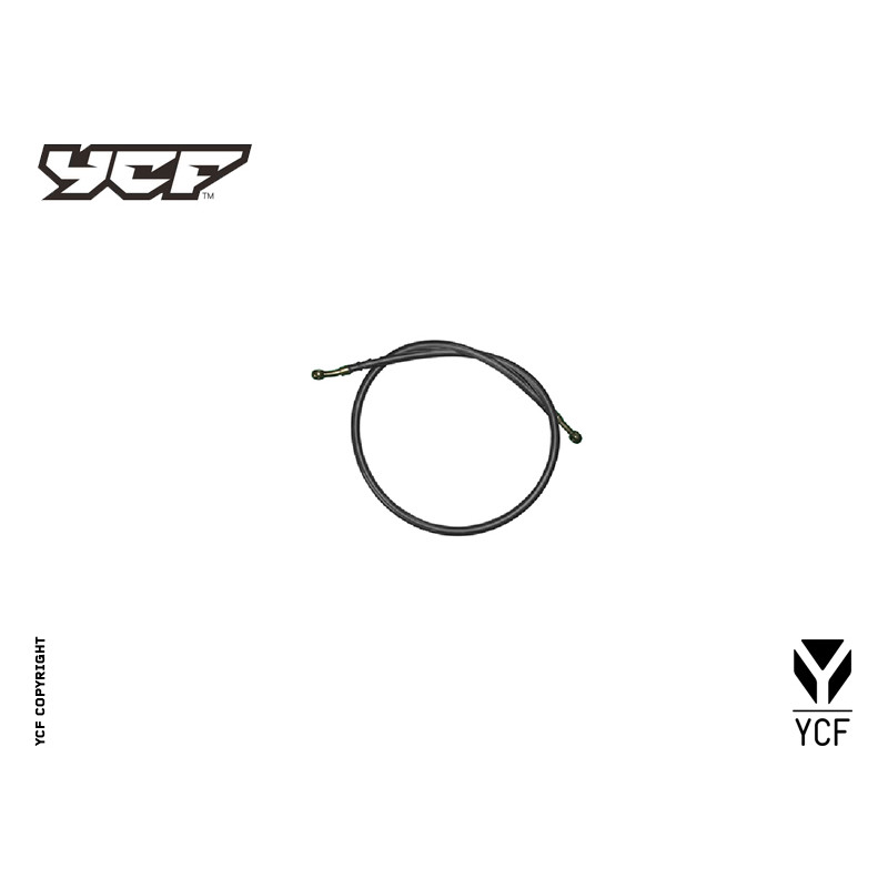 Tubo freno anteriore L-1080 m.10/10 nero 2020 | ricambio freni per...