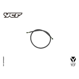 Tubo freno anteriore L-1170 m.10/10 nero 2020 | ricambio freni per...