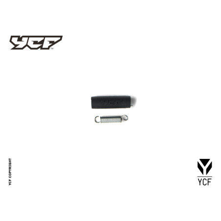 Molla silenziatore con protezione in gomma SP 2015