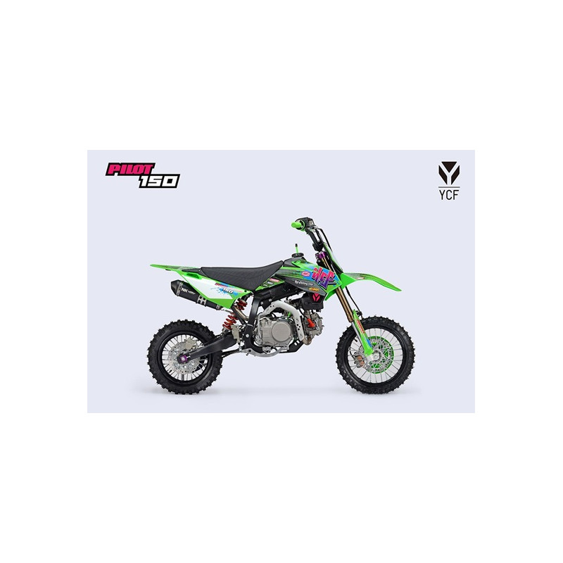 Pit Bike YCF PILOT F150 2025 LIMITED GREEN