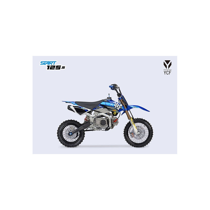 Pit Bike YCF START 125 S 2025 LIMITED BLUE