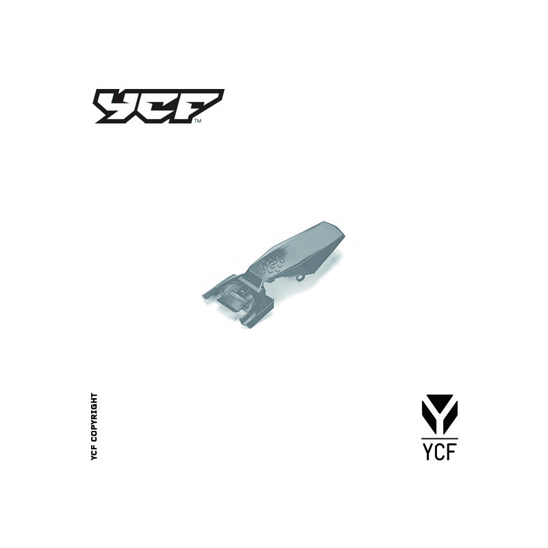 Parafango posteriore YCF GRIGIO 2020 (solo per Pilot e Factory dal 2016)
