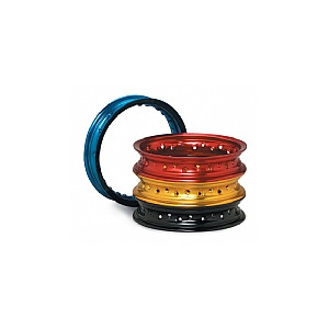 Cerchi in alluminio Red Baron da 10 pollici. Canale da 1,60 pollici. Diversi colori.