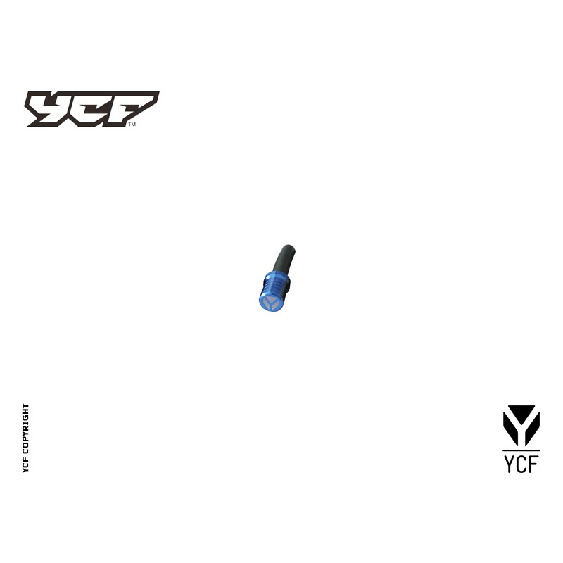 Sfiato serbatoio anodizzato BLU